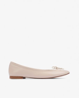 Beige Repetto Cendrillon Women's Ballerina | 43267GLIE