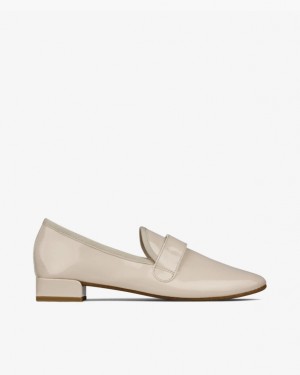 Beige Repetto Michael sole rubber Women's Loafers | 59208UFZK