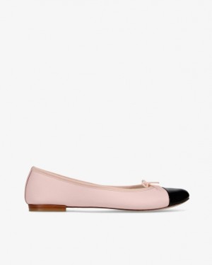 Black Pink Repetto Flora Women's Ballerina | 92184YKVD