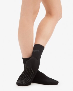 Black Repetto Anti slippery for warming up Women's Socks | 20834CHBS