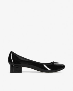 Black Repetto Camille Women's Ballerina | 53624YOGW