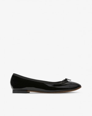 Black Repetto Cendrillon Vegan Women's Ballerina | 41928MQGK