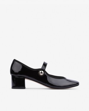 Black Repetto Fabienne Women's Mary Janes | 38769EBYU