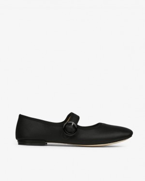 Black Repetto Georgia square-toe Women's Mary Janes | 68741RQZX