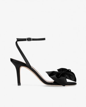 Black Repetto Justine Women's Sandals | 70165ODZJ