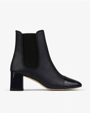 Black Repetto Melissa Women's Ankle Boots | 86207TEWG