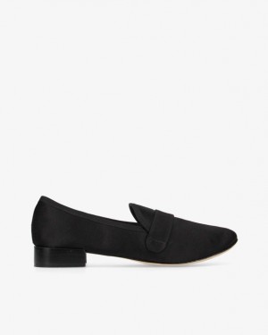 Black Repetto Michael Women's Loafers | 78025IQHT