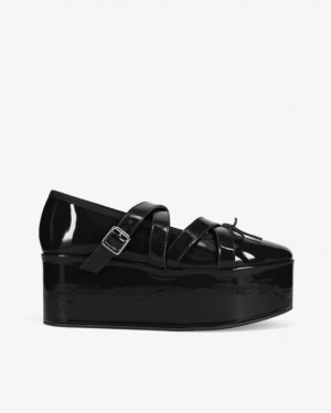 Black Repetto NOIR KEI NINOMIYA Platform Women's Mary Janes | 24136TGNL