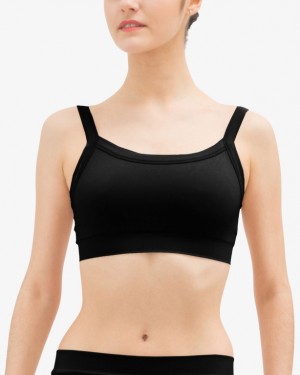 Black Repetto Seamless cropped top Women's Jazz | 32917YZKS