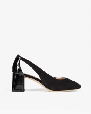 Black Repetto Terry Women's Pumps | 35219UYJO