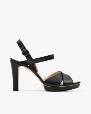 Black Repetto Timy Women's Sandals | 69748QWFO