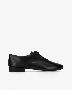 Black Repetto Zizi Men's Oxford Shoes | 12608HSDP