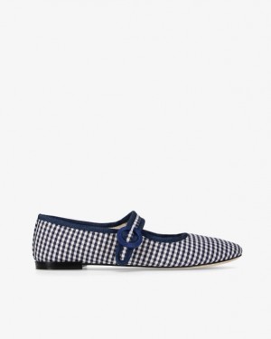 Blue Repetto Georgia square-toe Women's Mary Janes | 93564QWXD