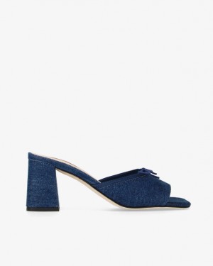 Blue Repetto Jordana Women's Mules | 78149NJGE