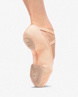 Brown Beige Repetto Dance F.I.T Women's Soft Ballet Shoes | 09857DHTY