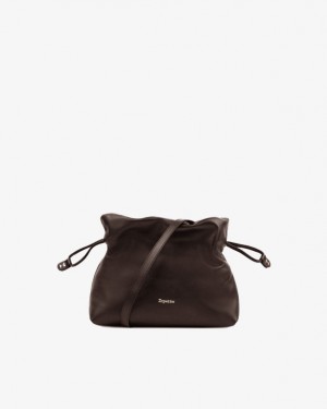 Brown Repetto Poids Plume Accessories Leather Bags | 79480IYVS