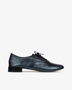 Dark Gray Repetto Zizi Women's Oxford Shoes | 67893EJSM