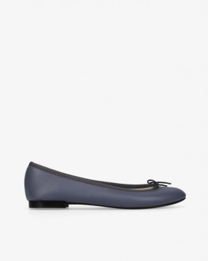 Dark Grey Repetto Cendrillon sole rubber Women's Ballerina | 82019LBFQ