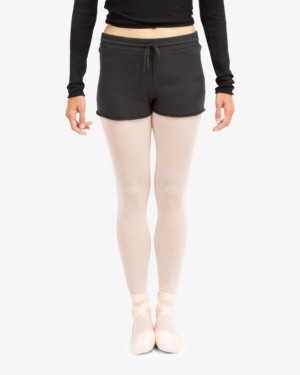 Dark Grey Repetto Warm-up Women's Shorts | 62839LGJI