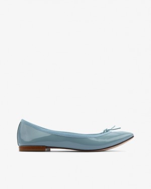 Light Blue Repetto Cendrillon Women's Ballerina | 51089SNDF