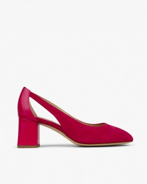 Pink Repetto Terry Women's Pumps | 70549PWXS