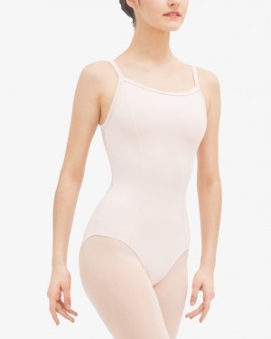 Pink Repetto lace Women's Leotards | 31756KPLY