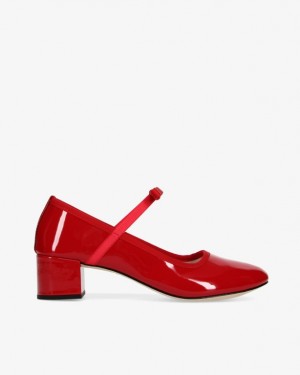 Red Repetto Guillemette Women's Mary Janes | 71482KGBY