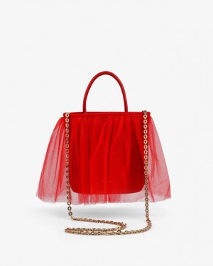 Red Repetto Tutu small Accessories Leather Bags | 23851BXIH