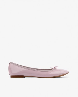 Rose Repetto Cendrillon sole rubber Women's Ballerina | 96371XAWM