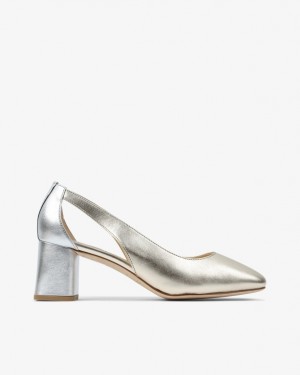 Silver Repetto Terry Women's Pumps | 58264MUHL