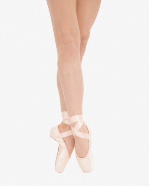 White Repetto Carlotta Kids' Pointe Shoes | 86379BYQT