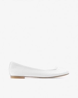 White Repetto Cendrillon Women's Ballerina | 67814ZBVD