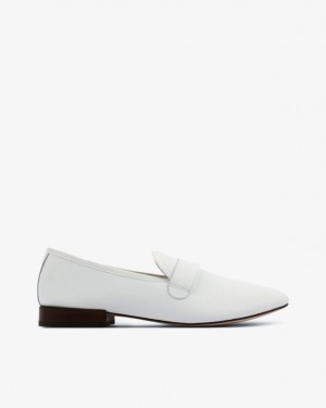 White Repetto Michael Men's Loafers | 54318LETJ