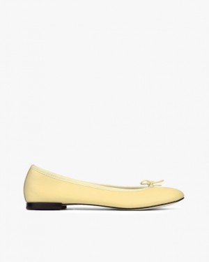 Yellow Repetto Cendrillon Women's Ballerina | 75129GCZN