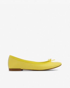 Yellow Repetto Cendrillon Women's Ballerina | 30127GDHJ