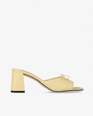 Yellow Repetto Jordana Women's Mules | 42631WYIL