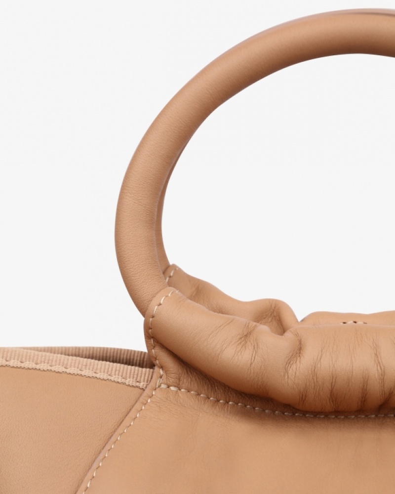 Beige Repetto Alicia Accessories Leather Bags | 01879XYTS