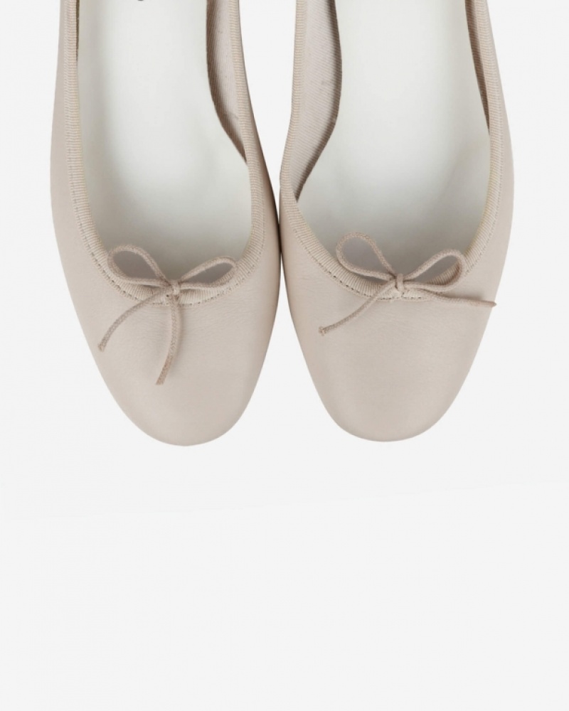 Beige Repetto Camille Women's Ballerina | 47610QDSY