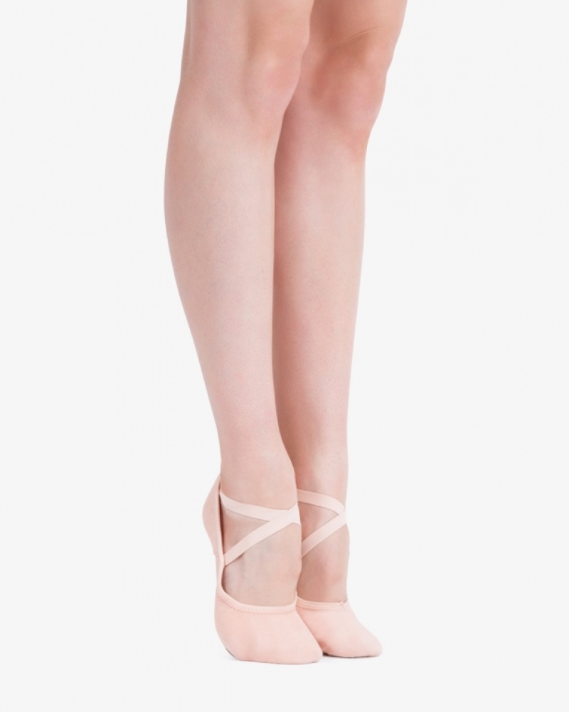 Beige Repetto Dance Stretch Women's Soft Ballet Shoes | 98572PBMQ