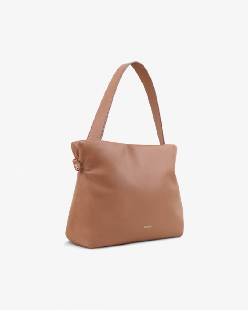 Beige Repetto Plume Accessories Leather Bags | 12758YQWT