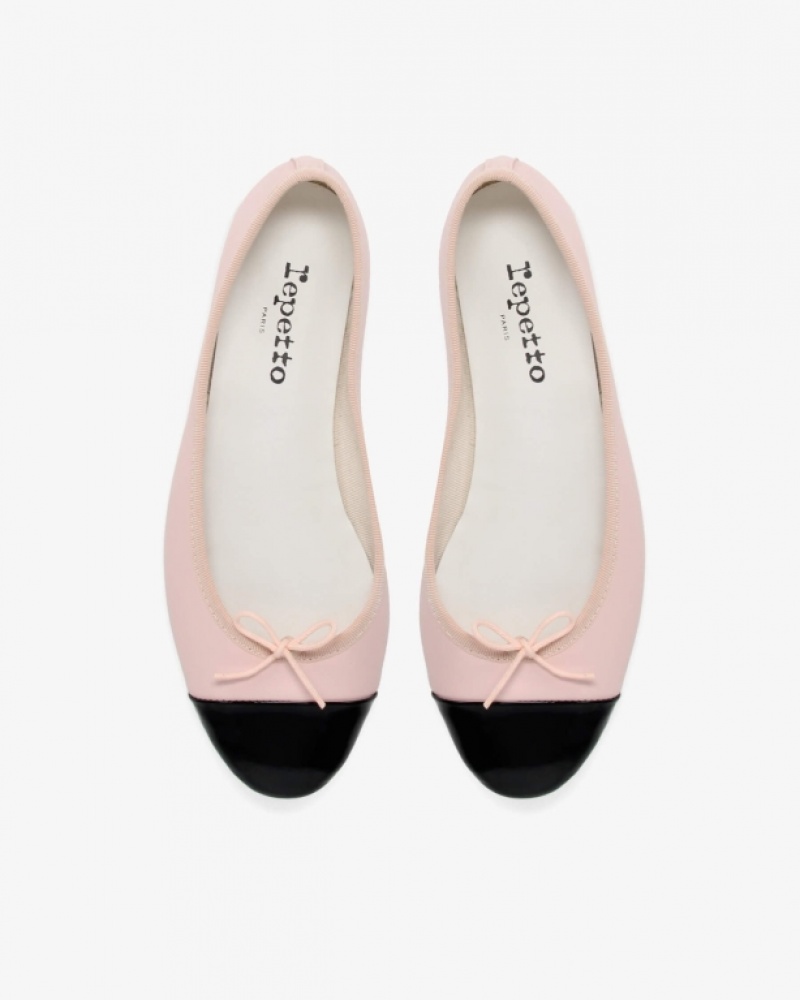 Black Pink Repetto Flora Women's Ballerina | 92184YKVD