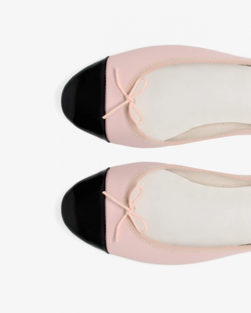 Black Pink Repetto Flora Women's Ballerina | 92184YKVD