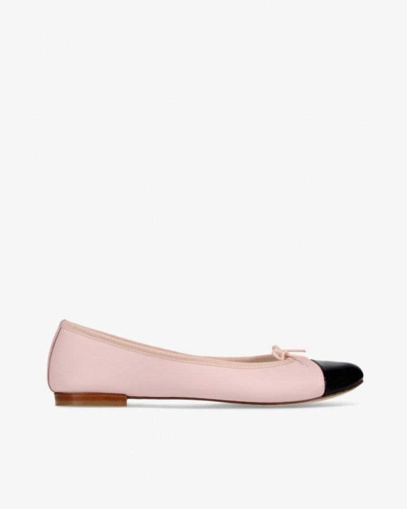 Black Pink Repetto Flora Women\'s Ballerina | 92184YKVD