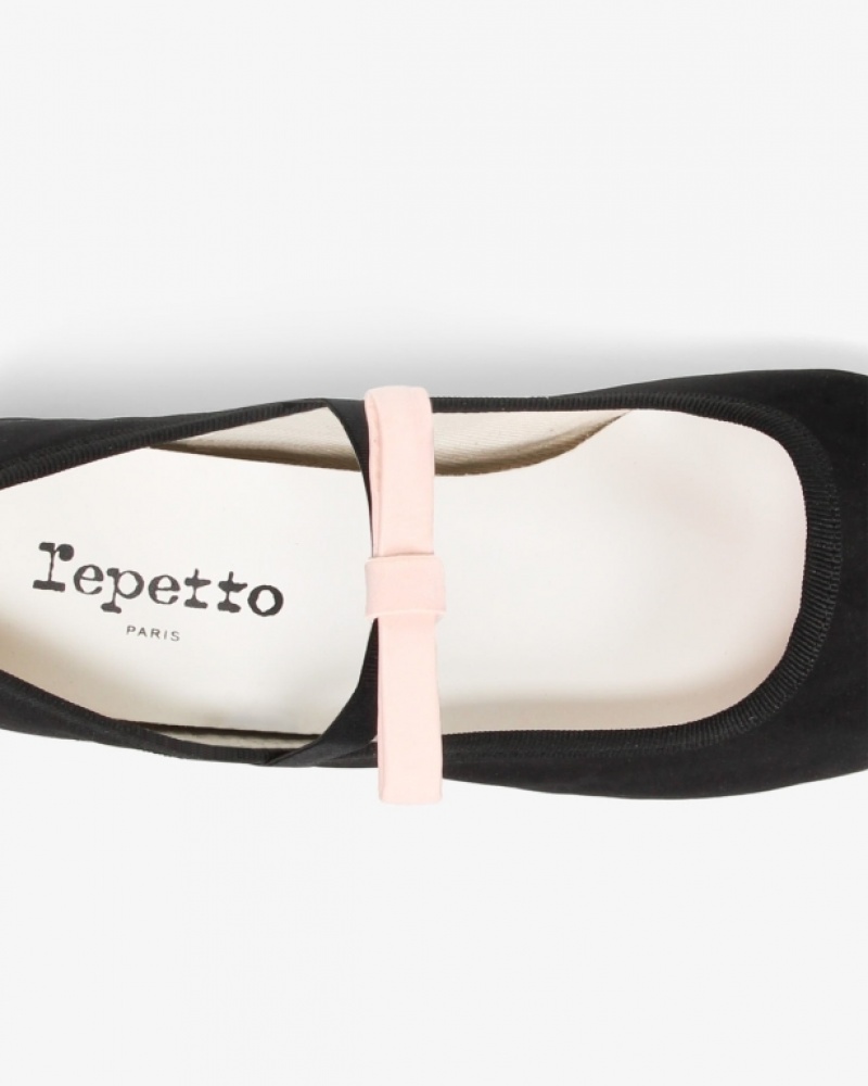 Black Pink Repetto Guillemette Women's Mary Janes | 37906XKLV