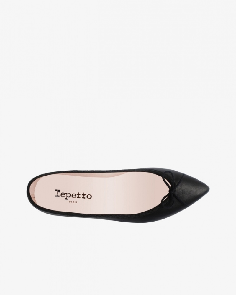 Black Repetto Brigitte Women's Ballerina | 26413TXGK