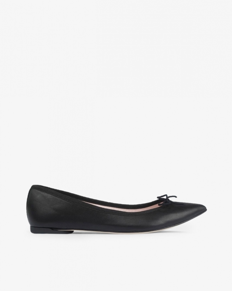 Black Repetto Brigitte Women\'s Ballerina | 26413TXGK