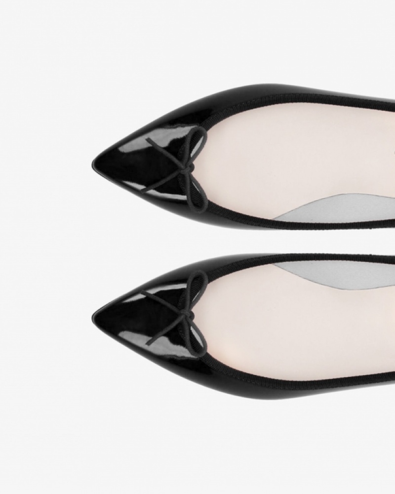 Black Repetto Brigitte Women's Ballerina | 26905IXHZ