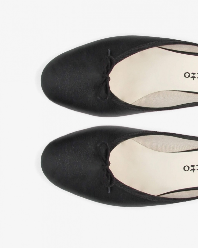 Black Repetto Camille Women's Mules | 56410PWED