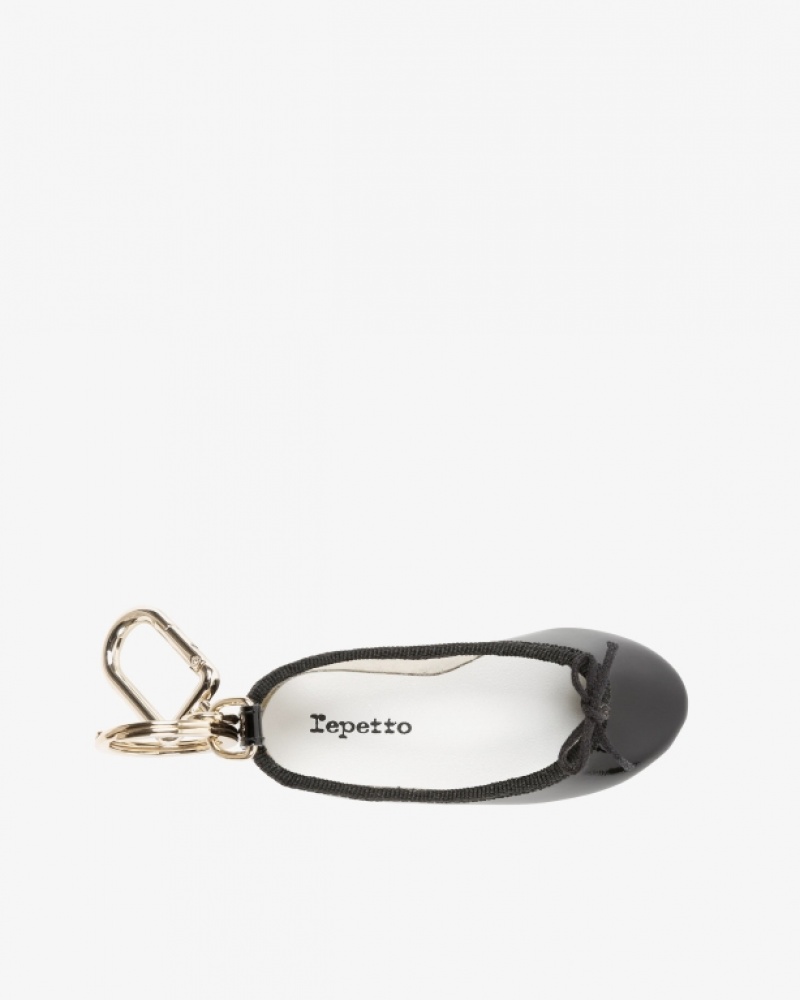 Black Repetto Cendrillon Accessories Keychain | 47680TCUX