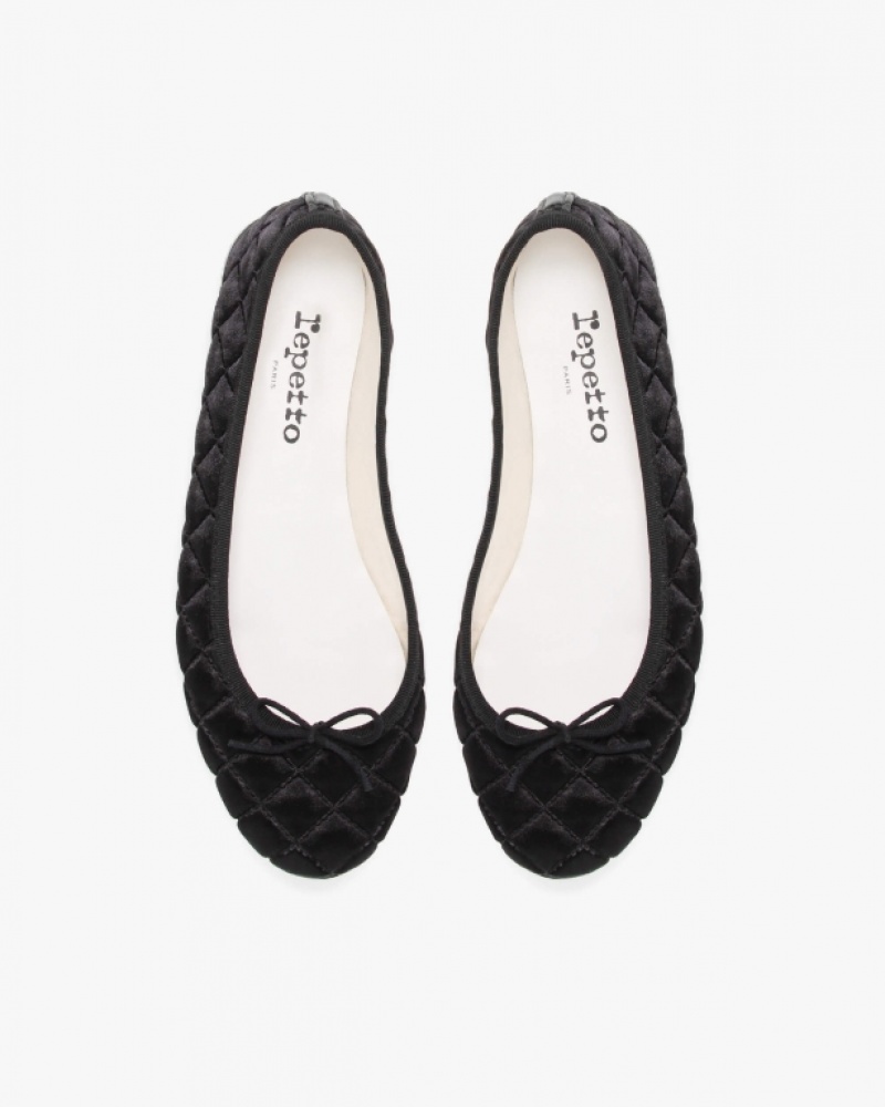 Black Repetto Cendrillon Women's Ballerina | 05327WAZQ